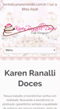 Mobile Screenshot of karenranalli.com.br